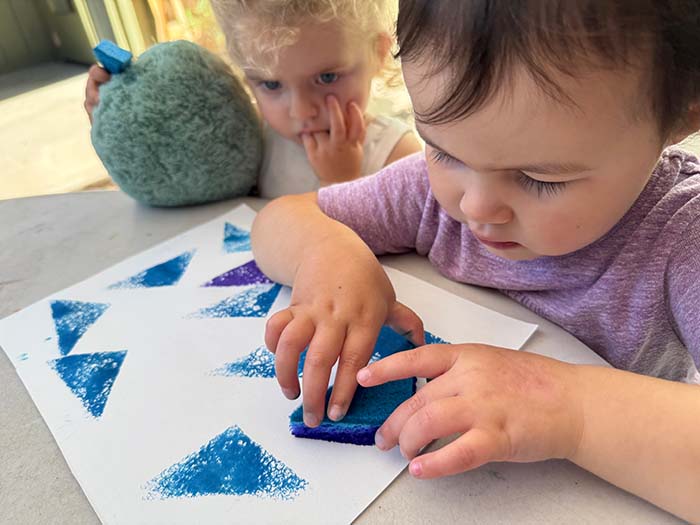 Redwood Children painting